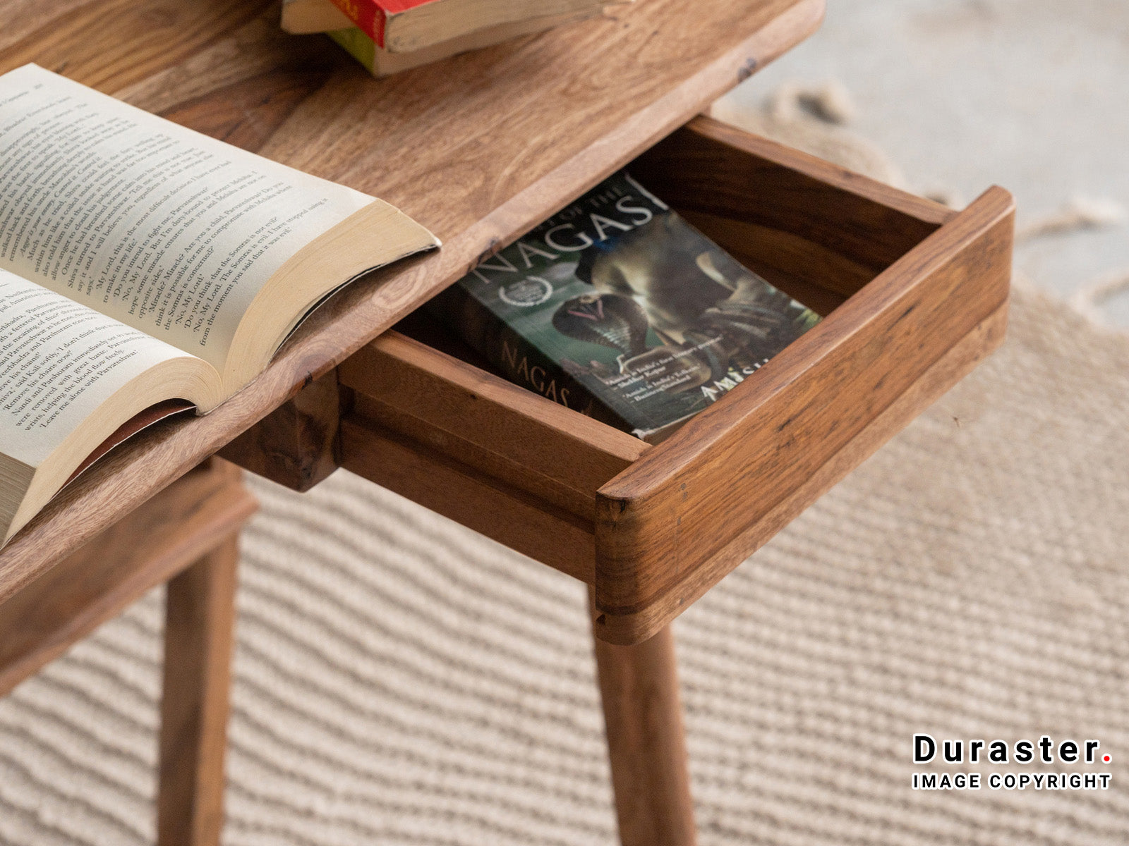 Duraster Hawkin Solid Wood Kids Study Table #2 - Image 3