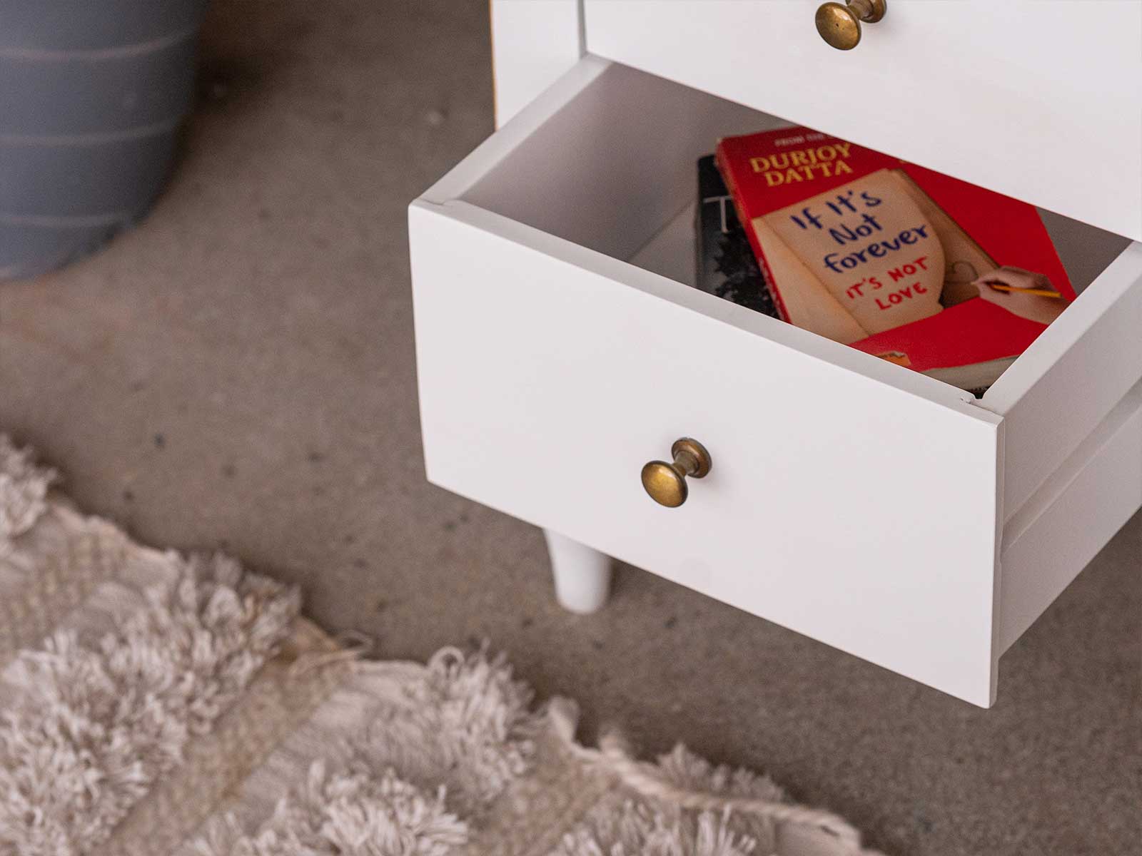 Duraster Novo Premium Mango Wood Bedside Table - Image 2