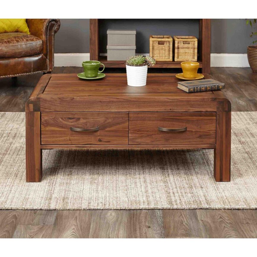 Arthur Large Coffee Table Acacia Wood #14 - Duraster