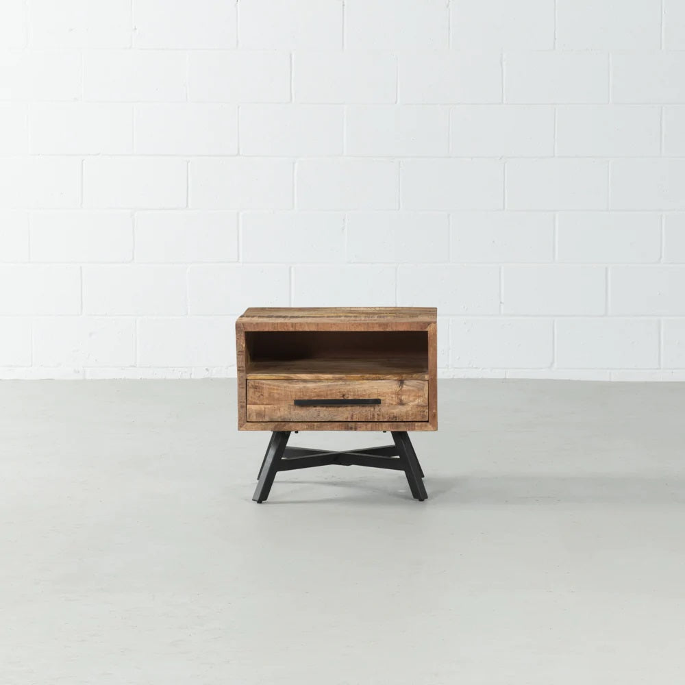 Brooklyn Mango Wood Night Stand #2 - Image 2