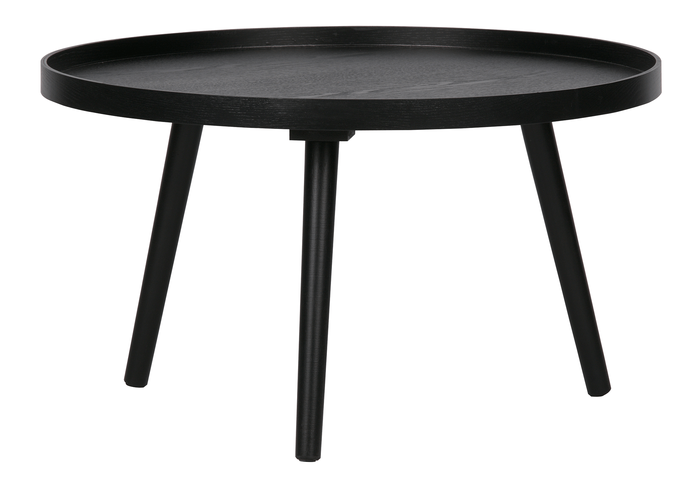 Black coffee table Mireli 60 cm - Duraster