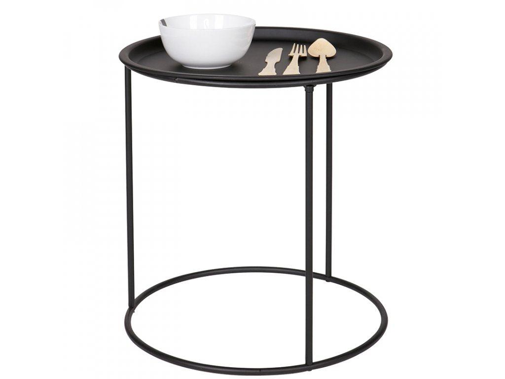 Black metal coffee table Select 56 cm - Duraster