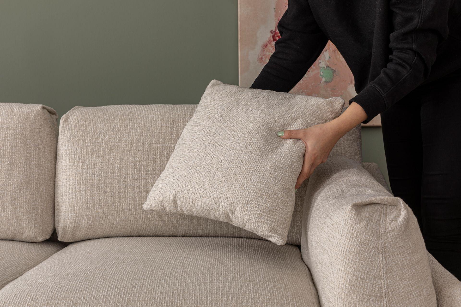 Diana Corner Sofa Ecru #2 - Duraster