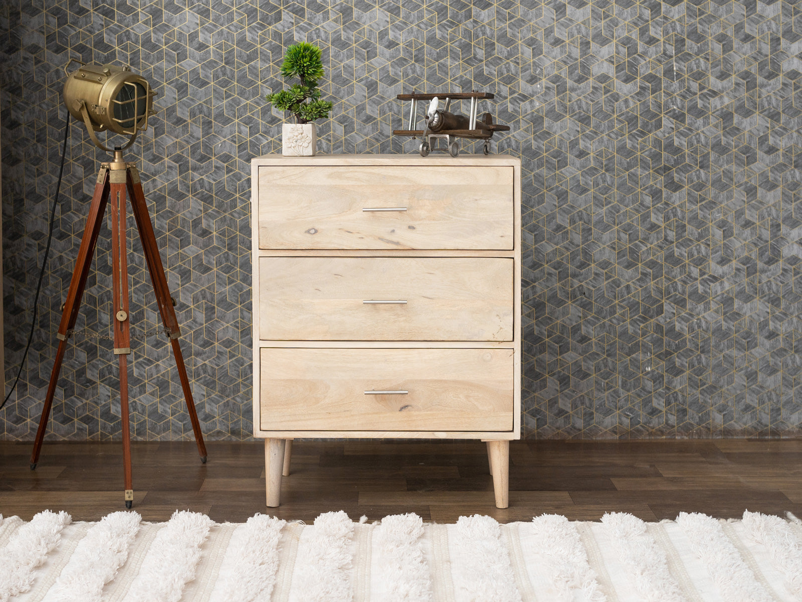 Duraster Irish Wooden Chest Of Drawers #1