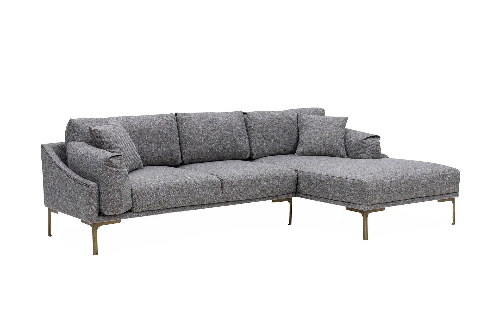 Diana Corner Sofa Grey #10 - Duraster