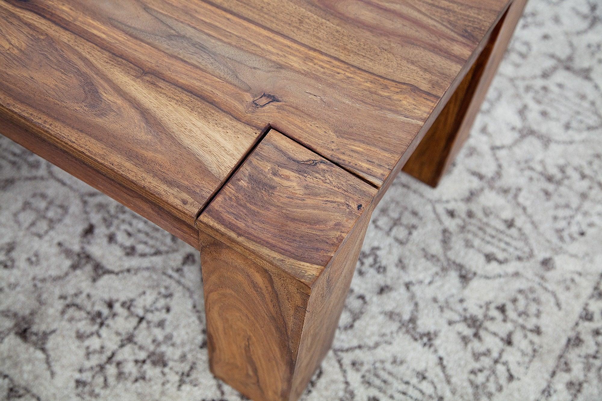 coffee table solid wood 100 cm - Duraster