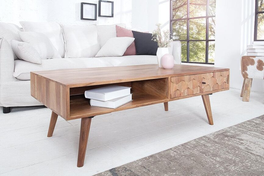 coffee table acacia 117 cm - Duraster