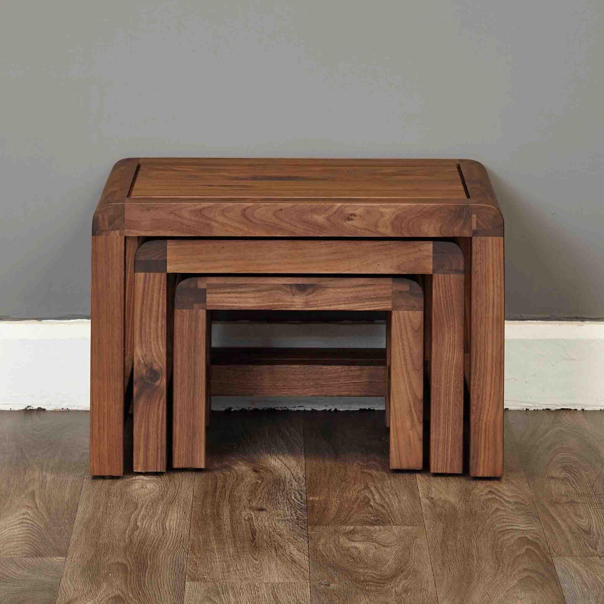 Arthur Nest Of Tables Acacia Wood #6 - Duraster