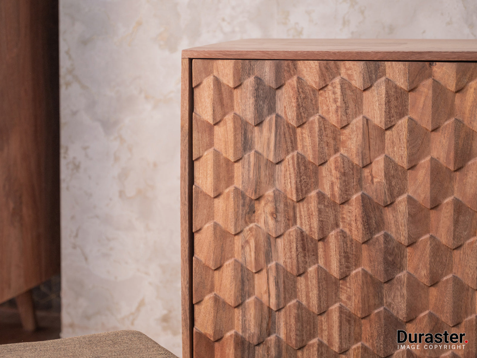 Duraster Diamond Wooden Sideboard Cabinet #7 - Image 4