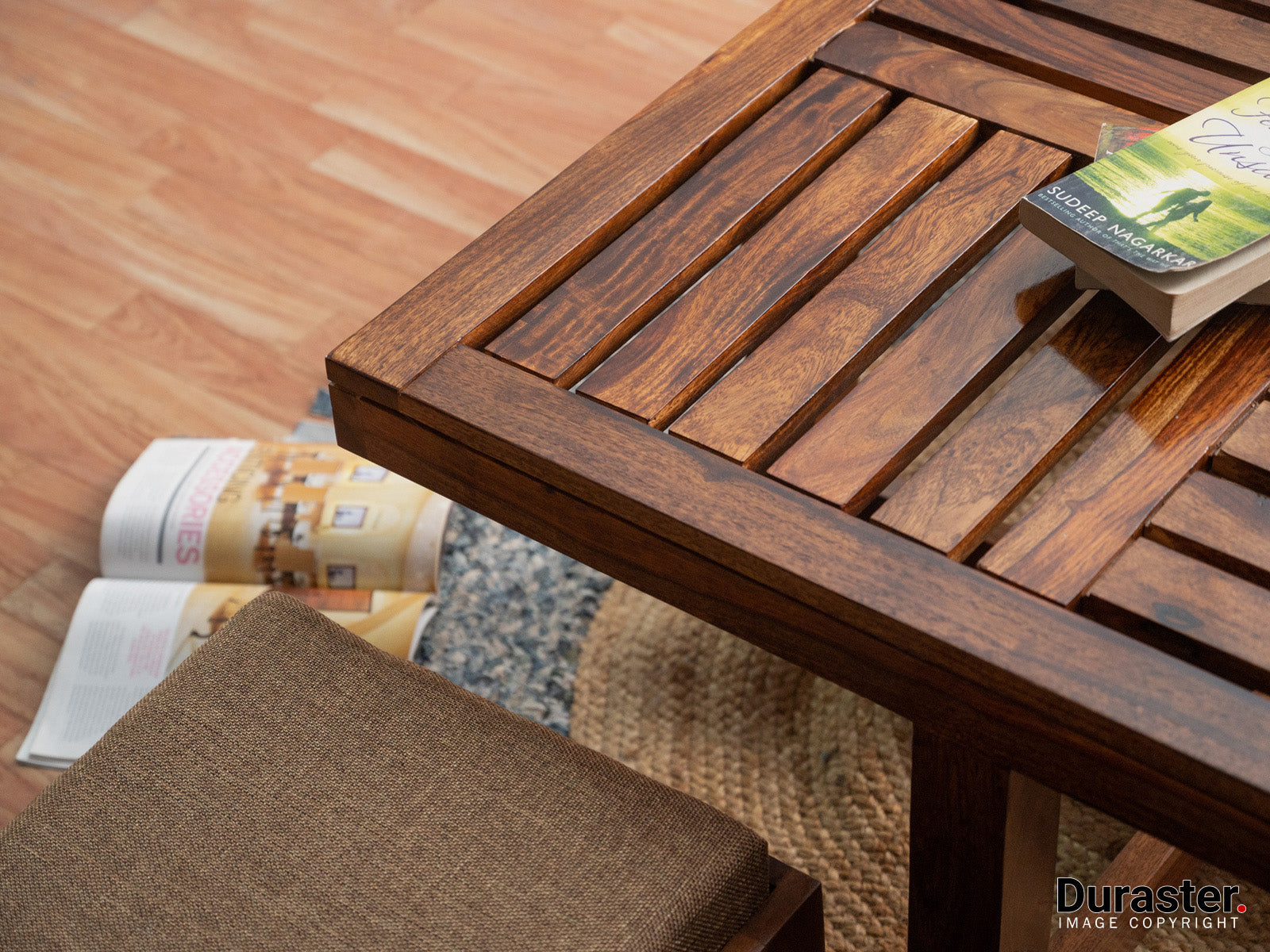 Duraster Amber Modern Living Room Coffee Table #1 - Image 3
