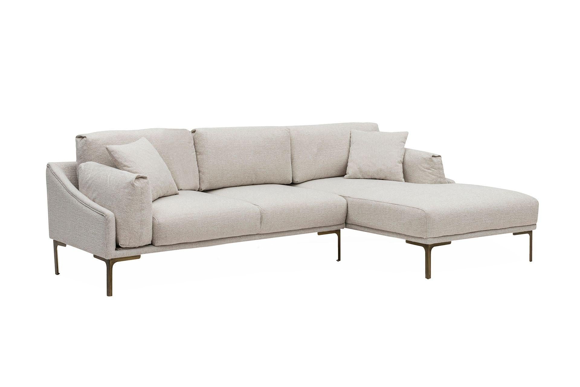 Diana Corner Sofa Ecru #2 - Duraster