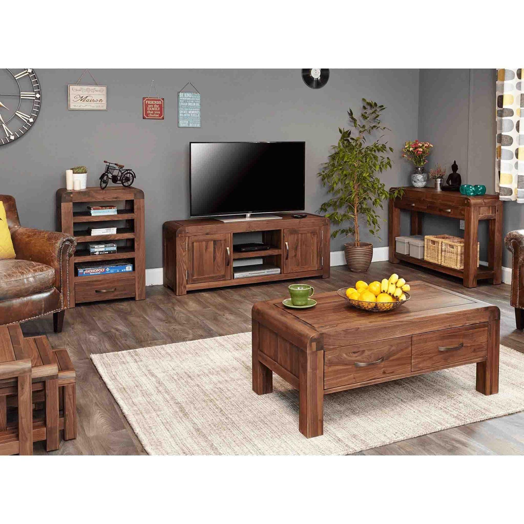 Arthur TV Stand Acacia Wood #2 - Duraster
