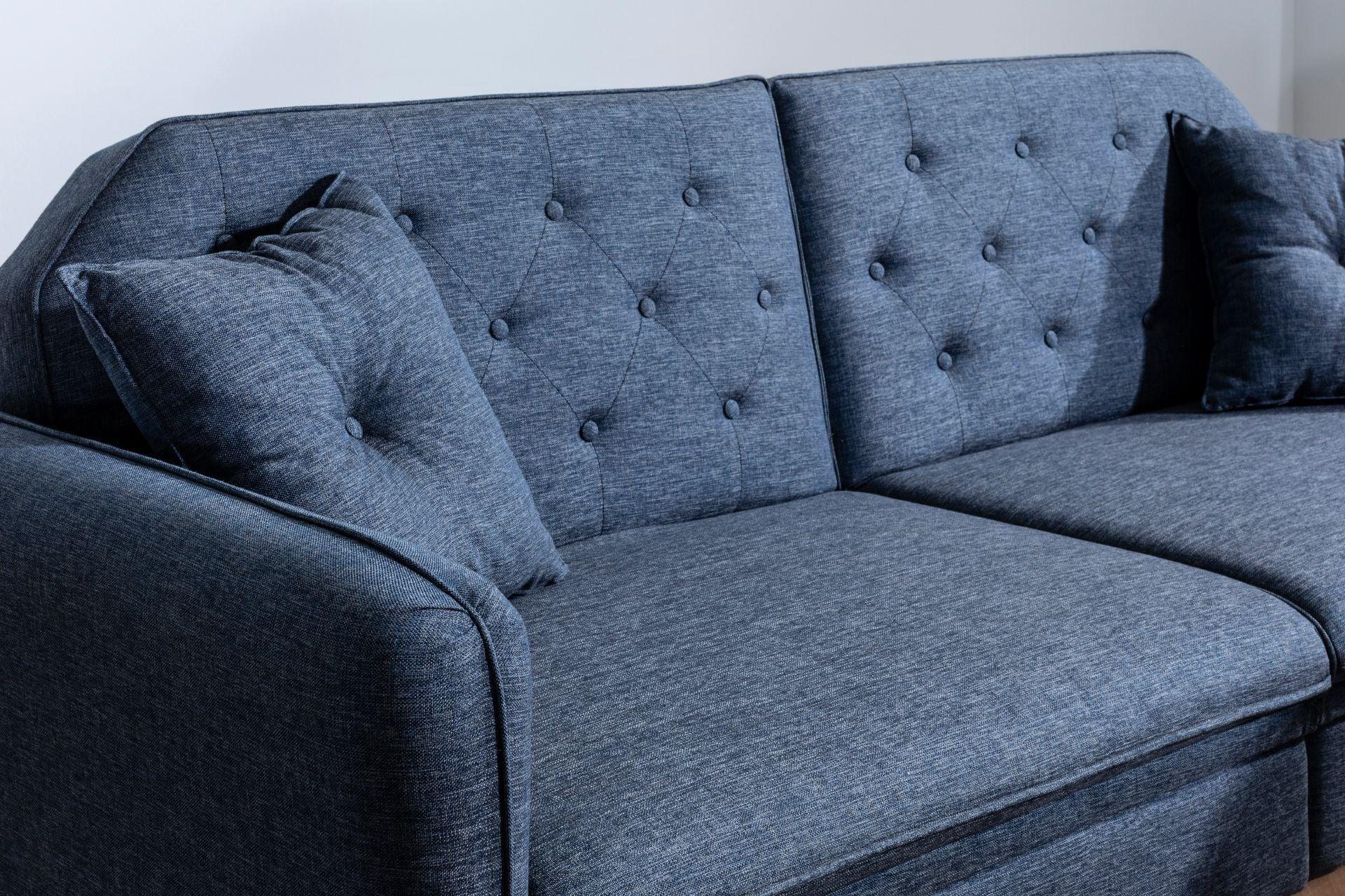 Daisy 3 Seater Navy Blue #10 - Duraster