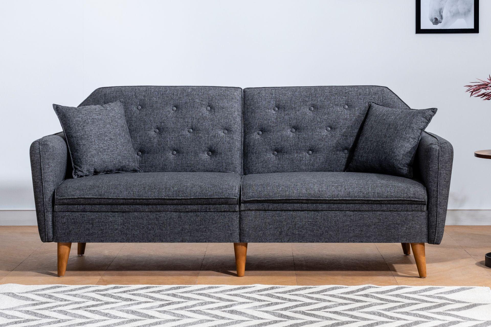 Daisy 3 Seater Anthracite Grey #7 - Duraster