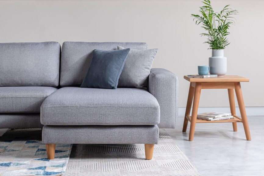 Diana Corner Sofa Grey #3 - Duraster