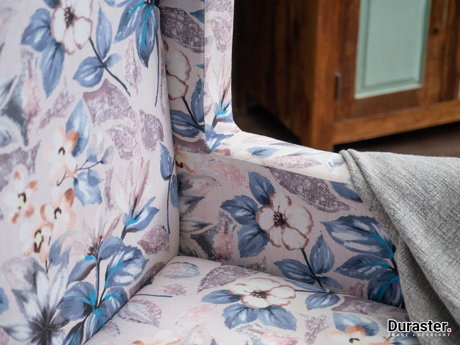 Duraster Nour Modern Wing Back Chair #2 - Image 3