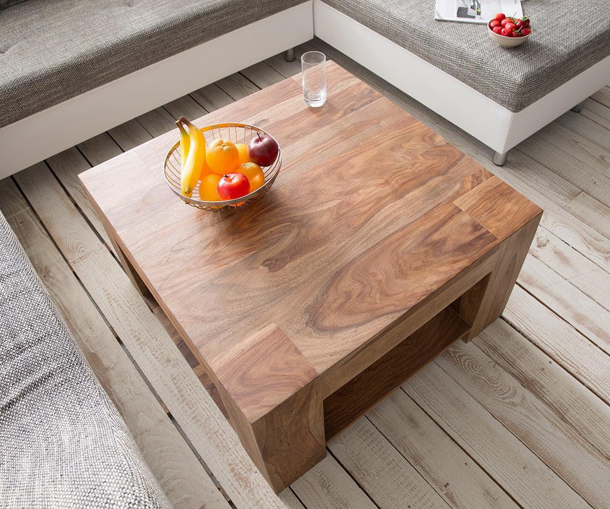 Elementary Stylish Sheesham Coffee Table #9 - Duraster