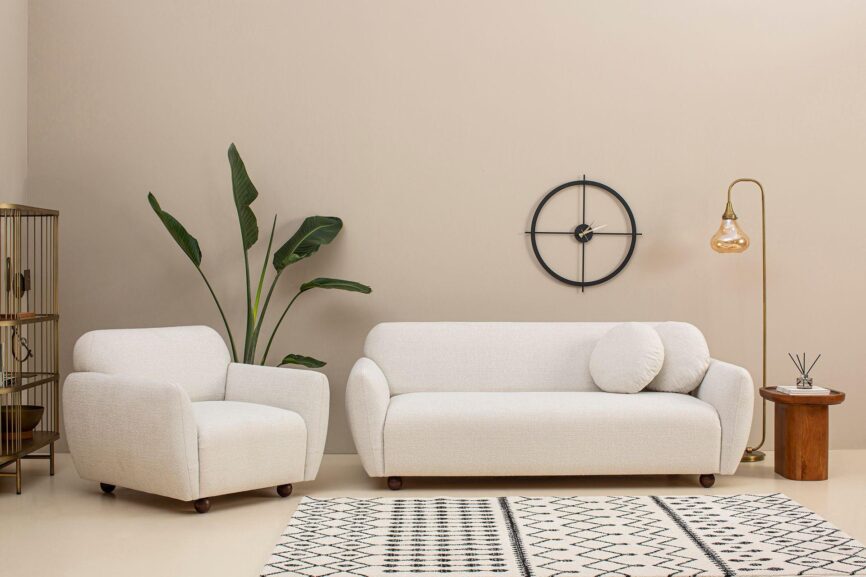Daisy Modern 3 Seater Sofa #2 - Duraster