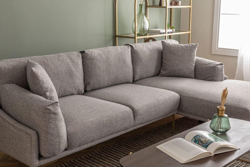 Diana Corner Sofa Grey #10 - Duraster