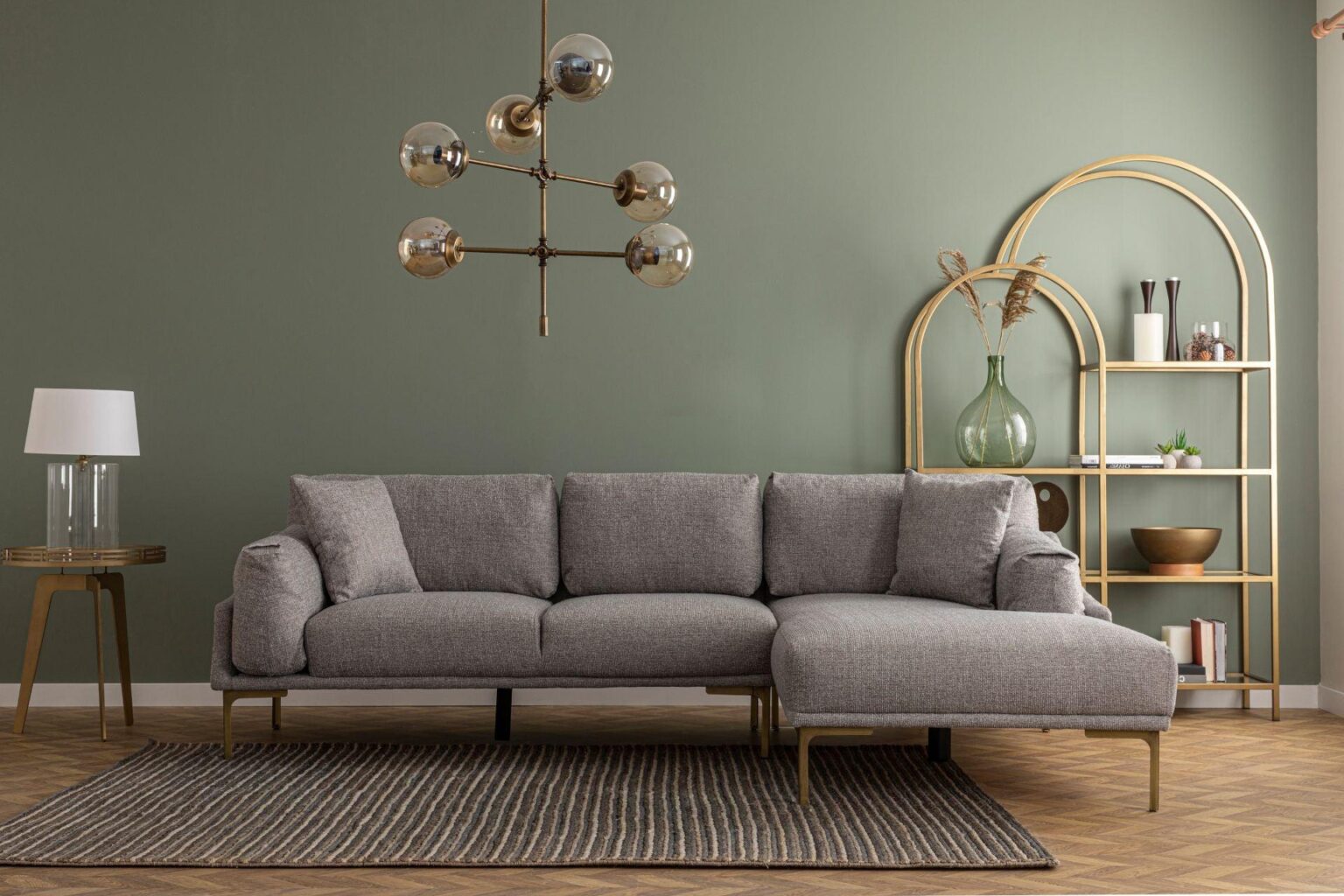 Diana Corner Sofa Grey #10 - Duraster