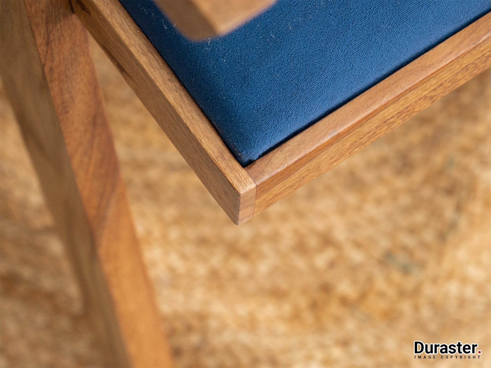 Duraster Hawkin Solid Wood Modern Cane Armchair #5 - Image 3