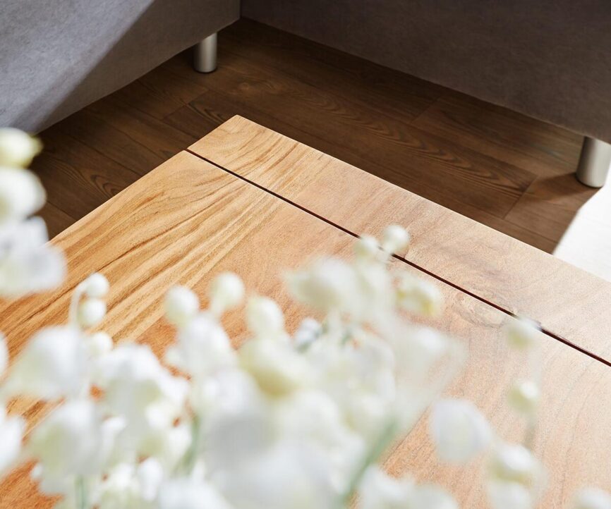 Eternal Modern Acacia Selves Coffee Table #5 - Duraster