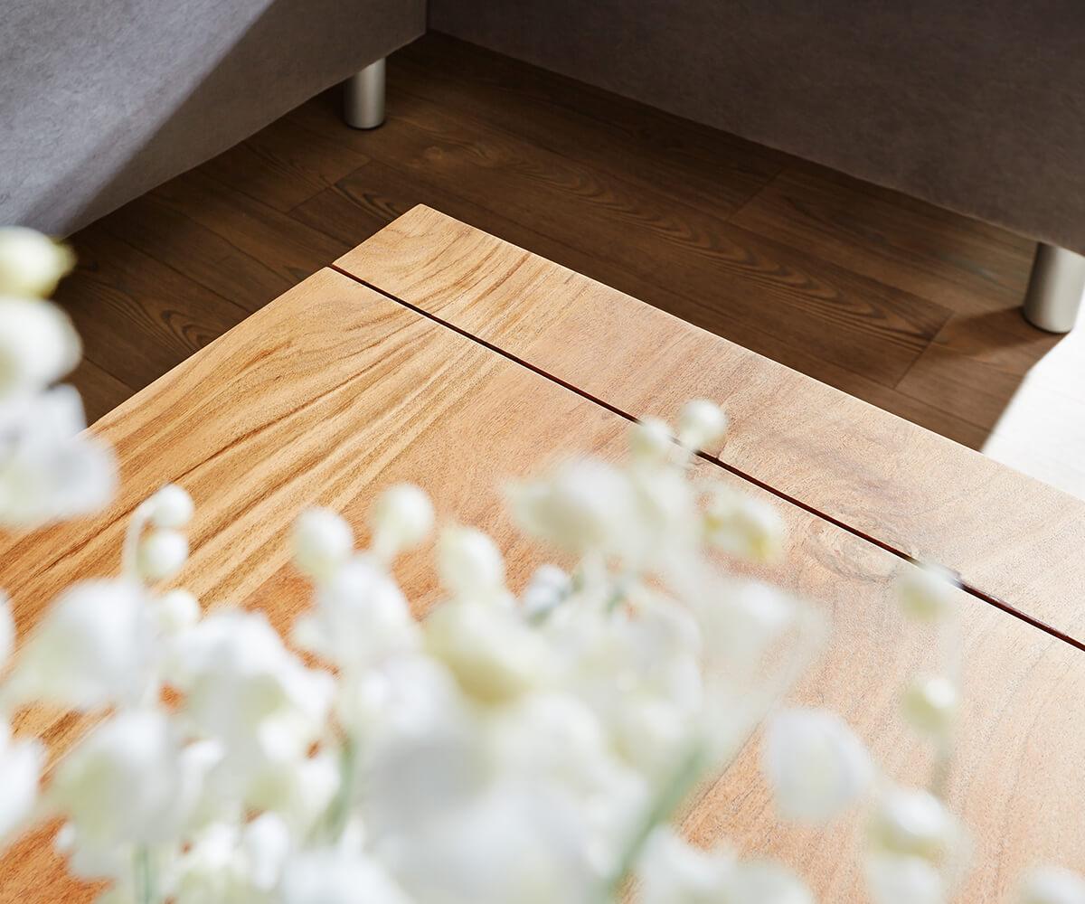 Eternal Modern Acacia Selves Coffee Table #5 - Duraster