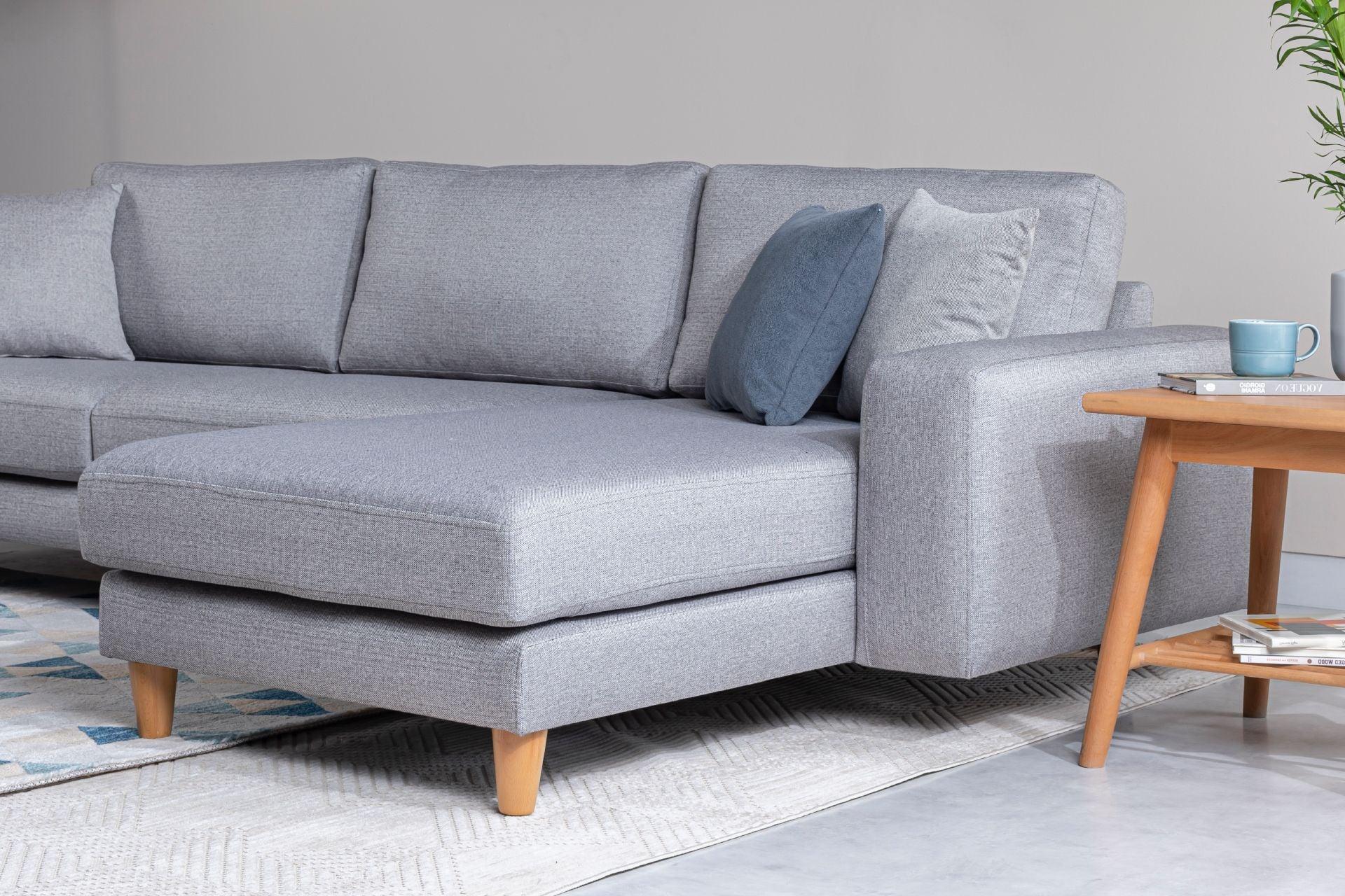 Diana Corner Sofa Grey #3 - Duraster