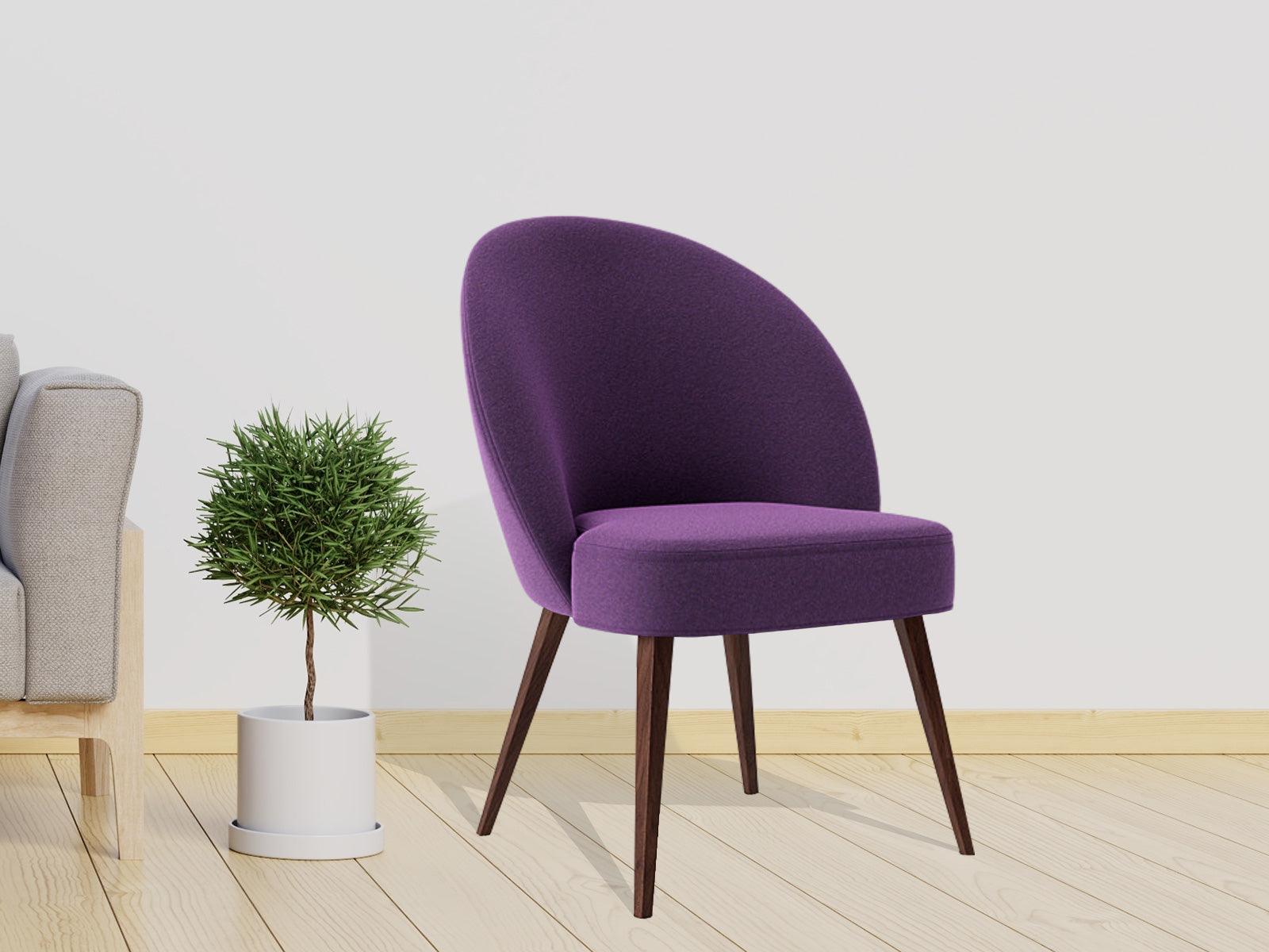 Elemantary Solid Wood Fabric Upholstered Chair #6 - Duraster