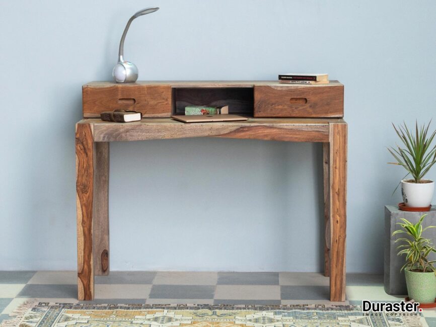 Alpaca Solid Sheesham wood Study Desk#4 - Duraster