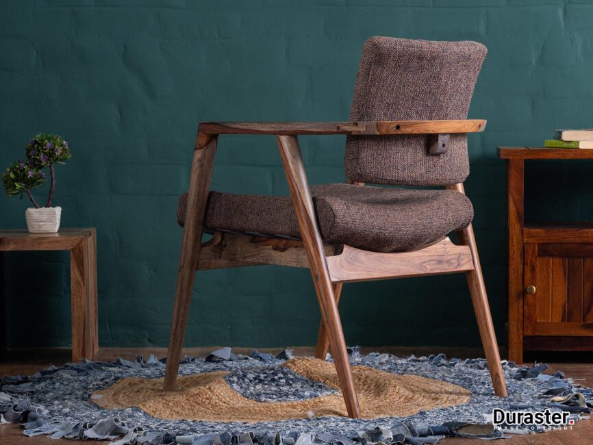 Alpaca Wooden Armchair