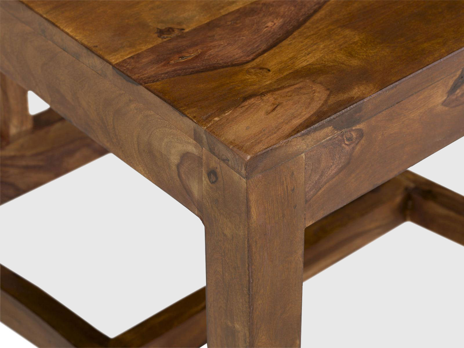 Duraster Amber Wood Dining Table Set 6 Seater #1 - Image 13