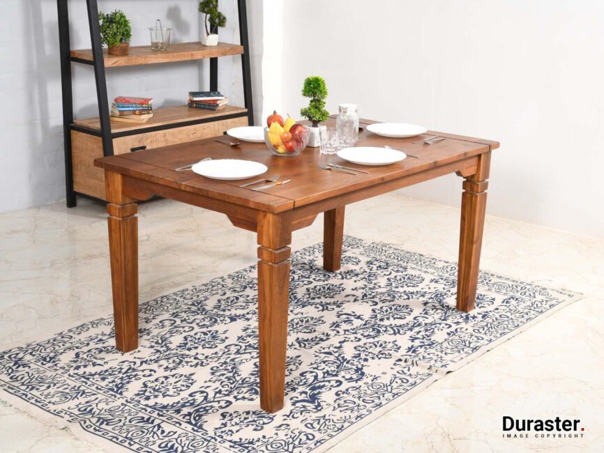 Aristocrat Acacia 4 Seater dining table set #1 - Duraster
