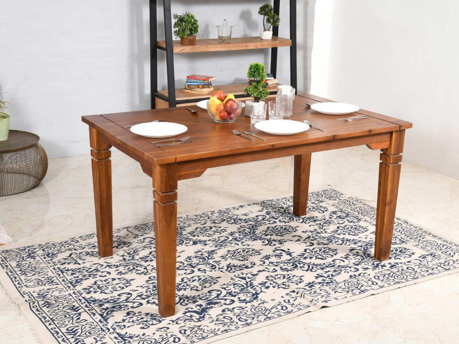 Aristocrat Acacia 4 Seater dining table set #1 - Duraster