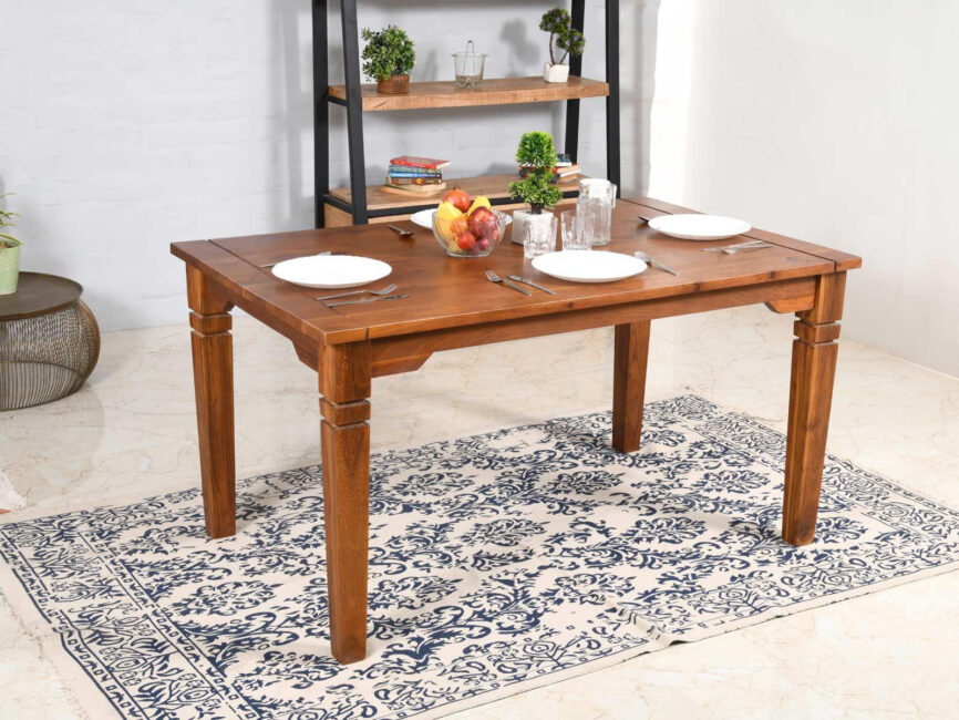 Aristocrat Acacia 4 Seater dining table set #1 - Duraster