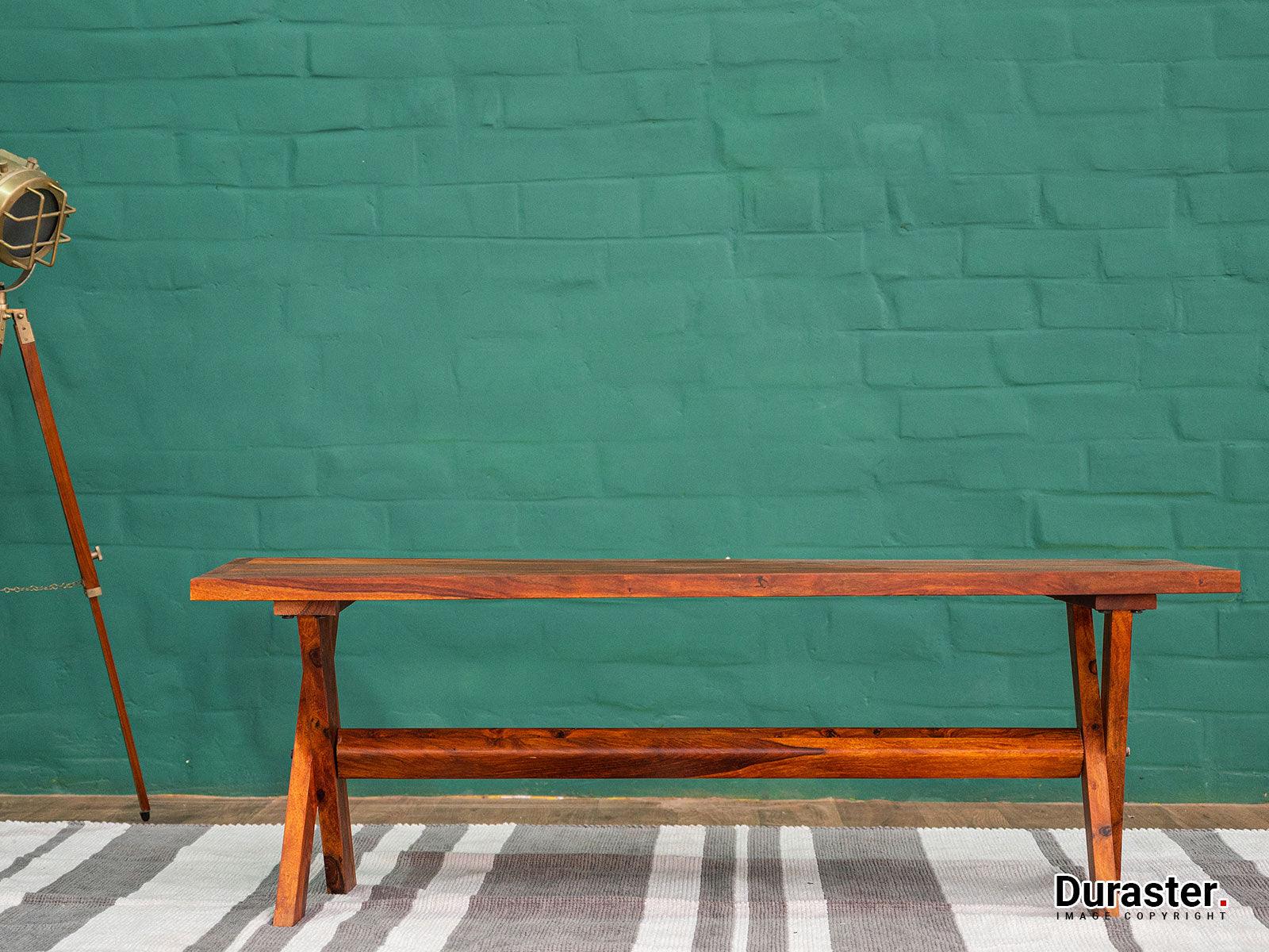 Aristocrat Modern Solid Wood Bench