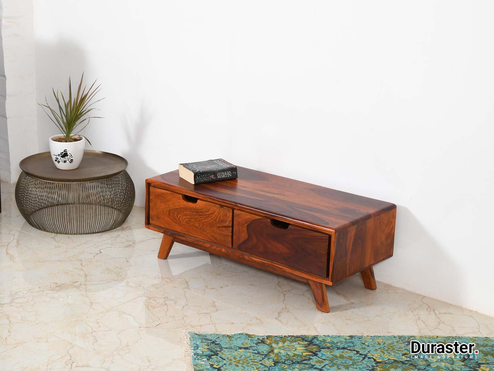 Aristocrat Modern Solid Wood TV Unit