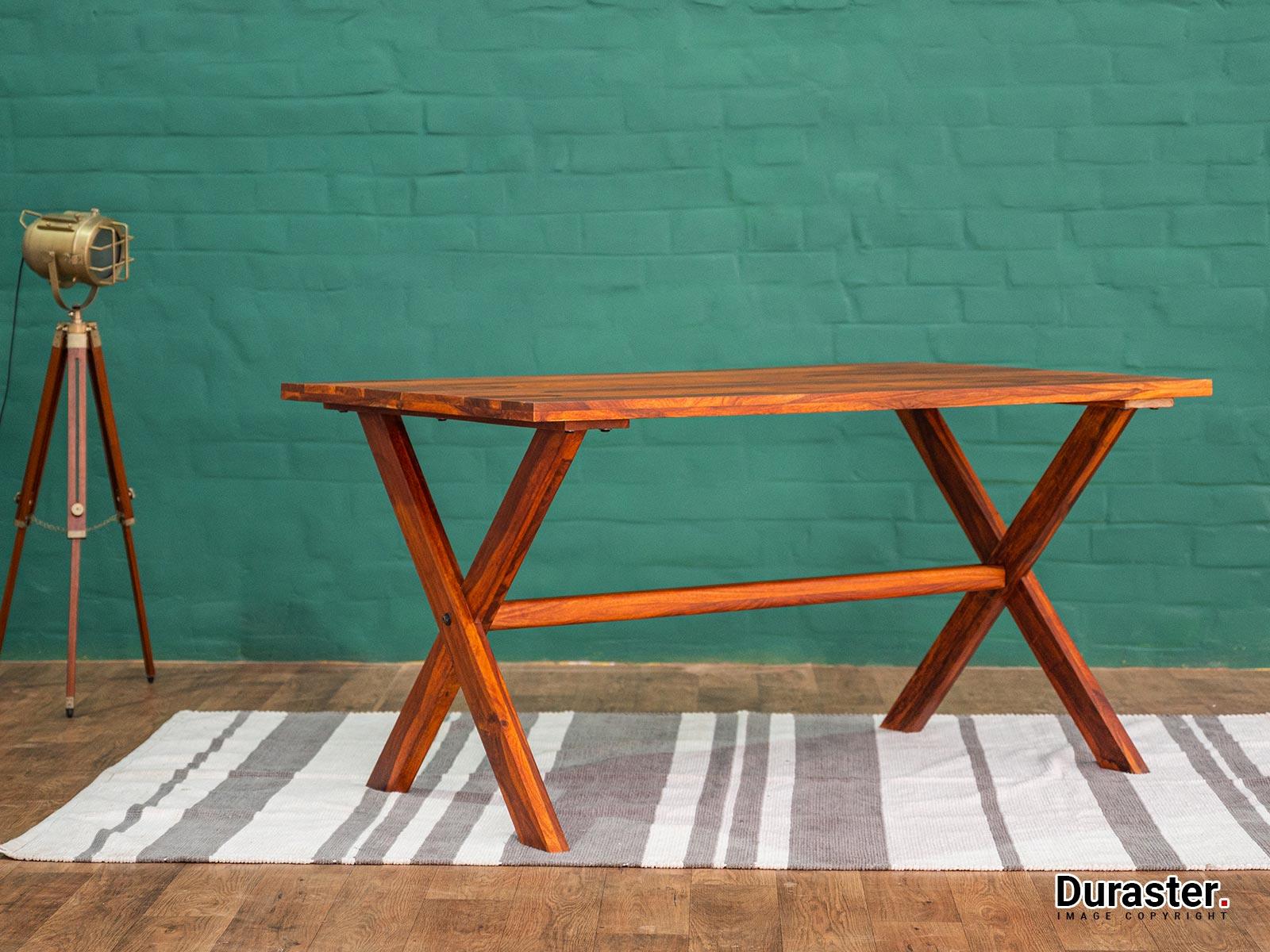 Aristocrat Solid Wood Dining Table Set 6 Seater