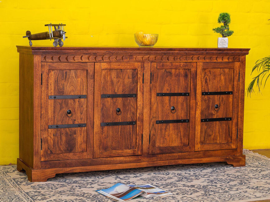 Aristocrat Solid Wood Storage Sideboard