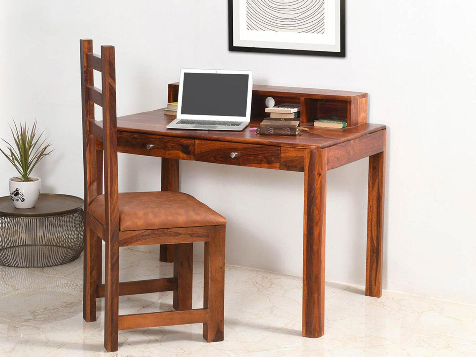Aristocrat Solid Wood Study Table #1 - Duraster