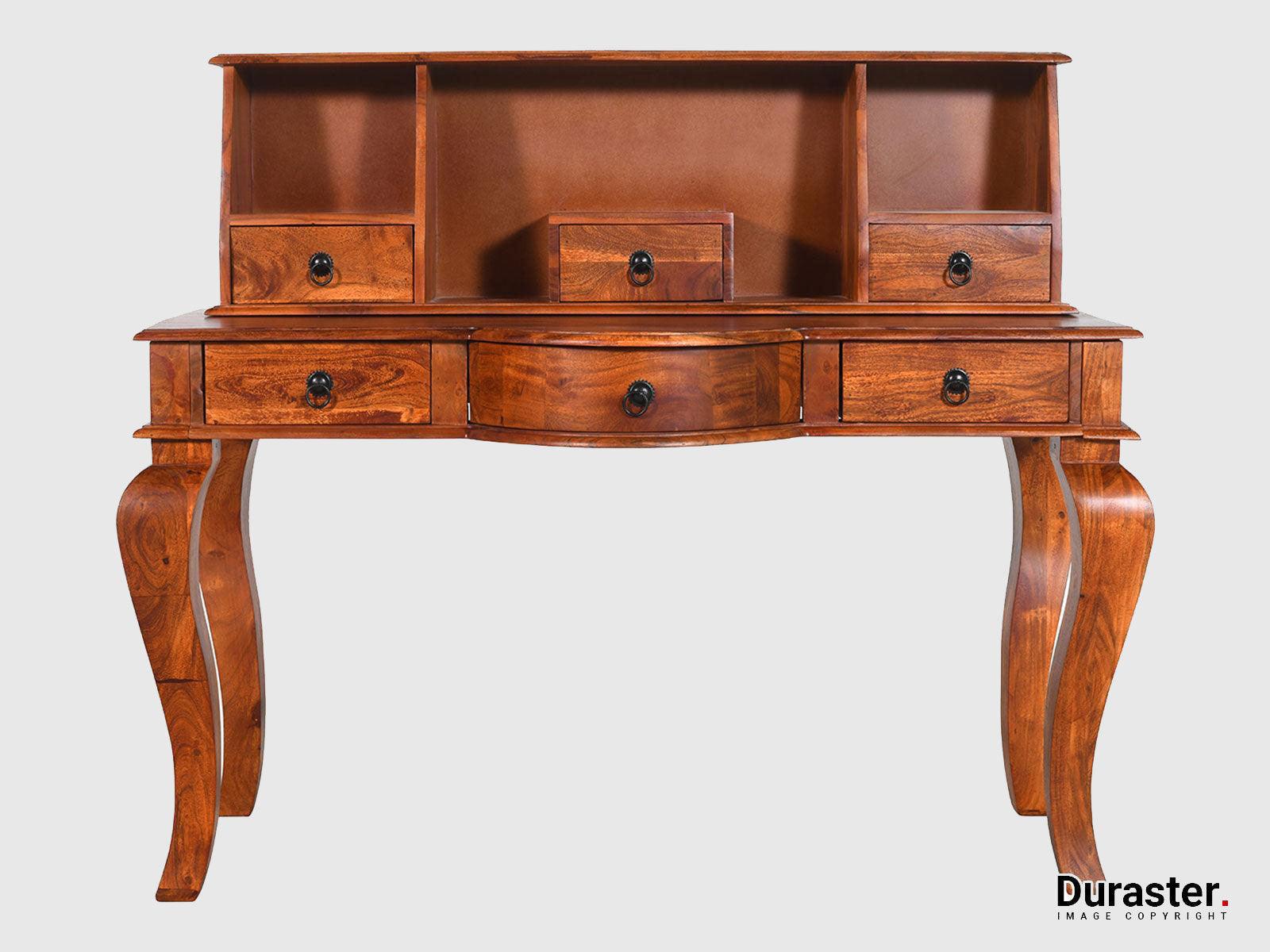 Aristocrat Solid Wood Study Table with Storage #1 - Duraster