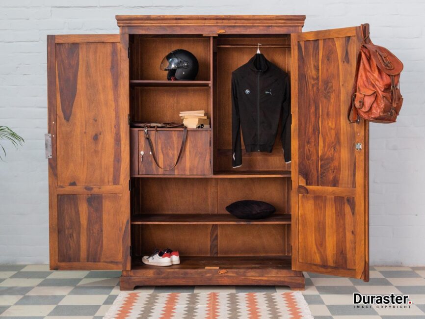 Aristocrat Solid Wood Wardrobe #8 - Duraster