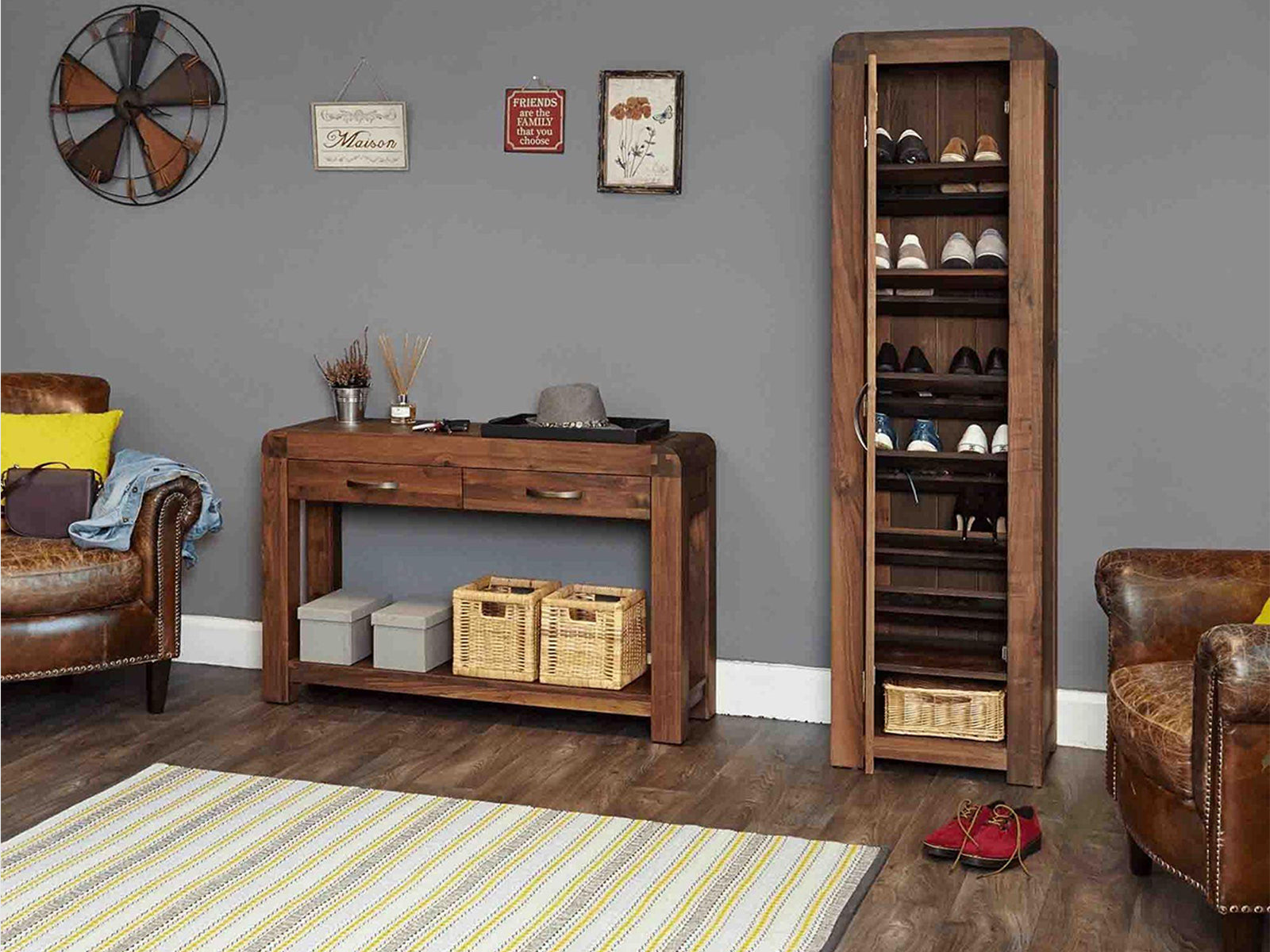 Duraster Arthur Wooden Console Table with Storage #11 - Image 5