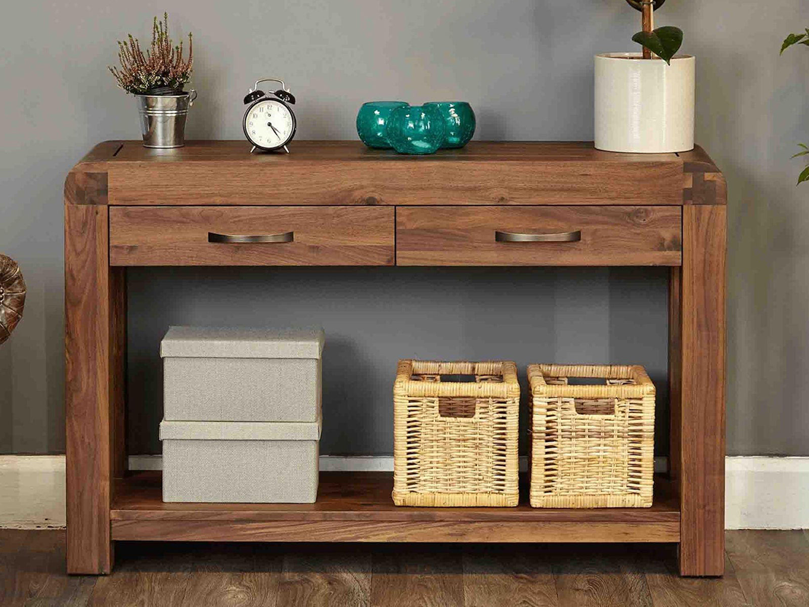 Duraster Arthur Wooden Console Table with Storage #11 - Image 3