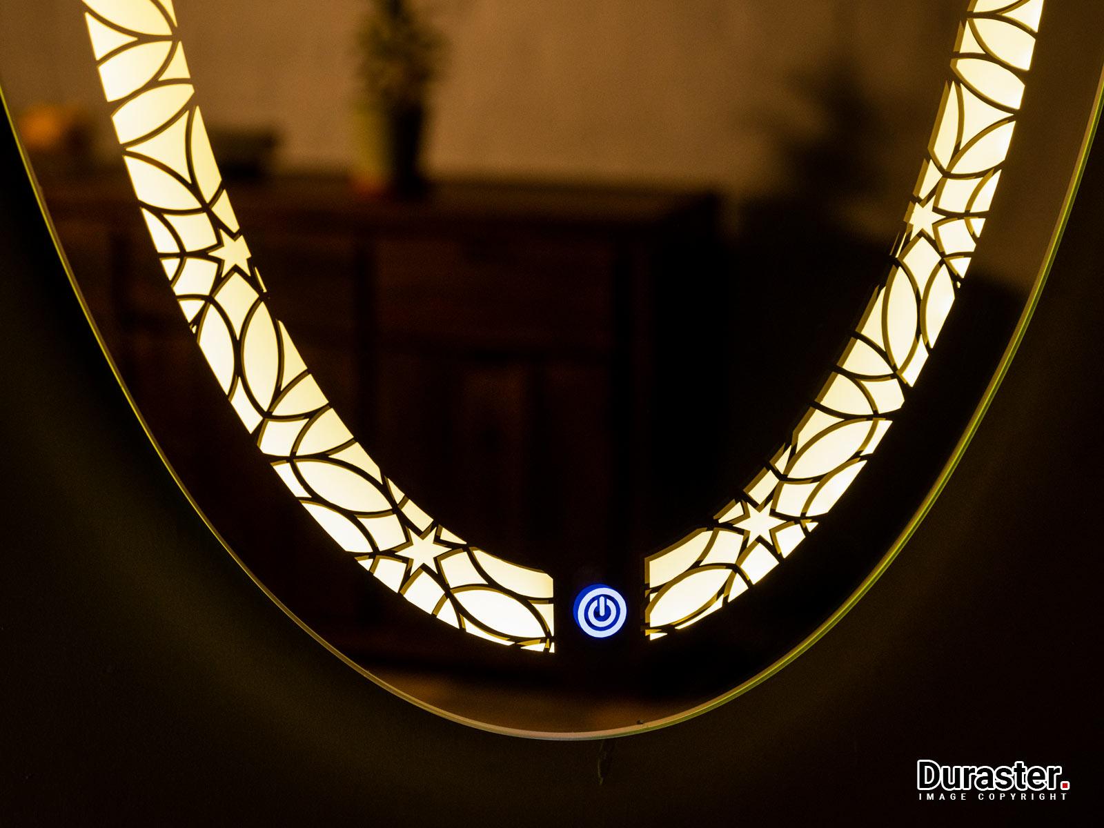 Artistic Glass Led wall Mirror - Duraster