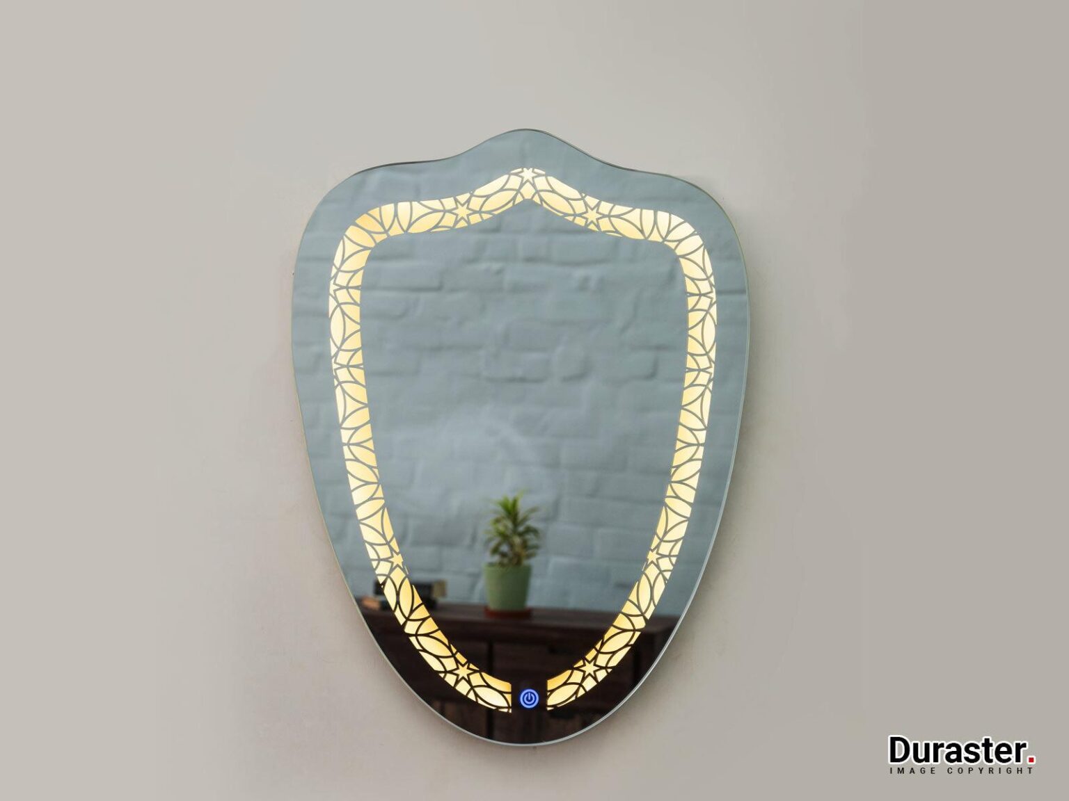 Artistic Glass Led wall Mirror - Duraster