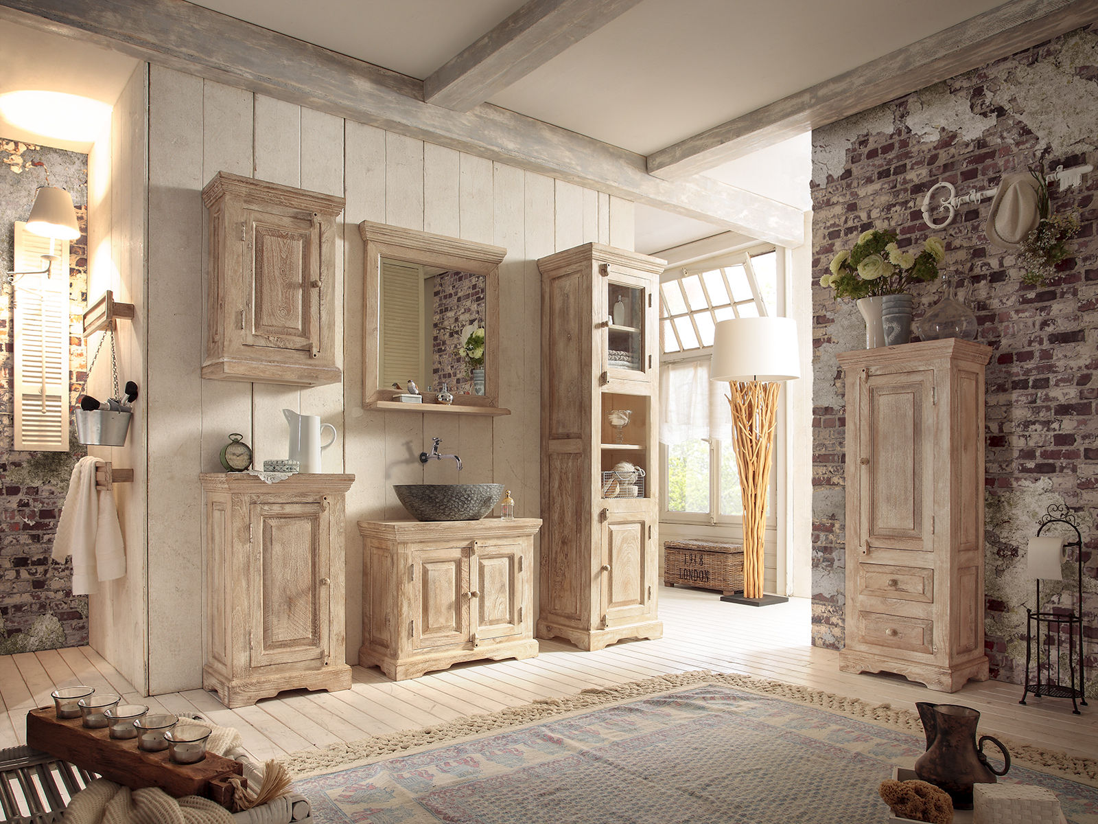 BATHROOM MIRROR PATINA - Duraster