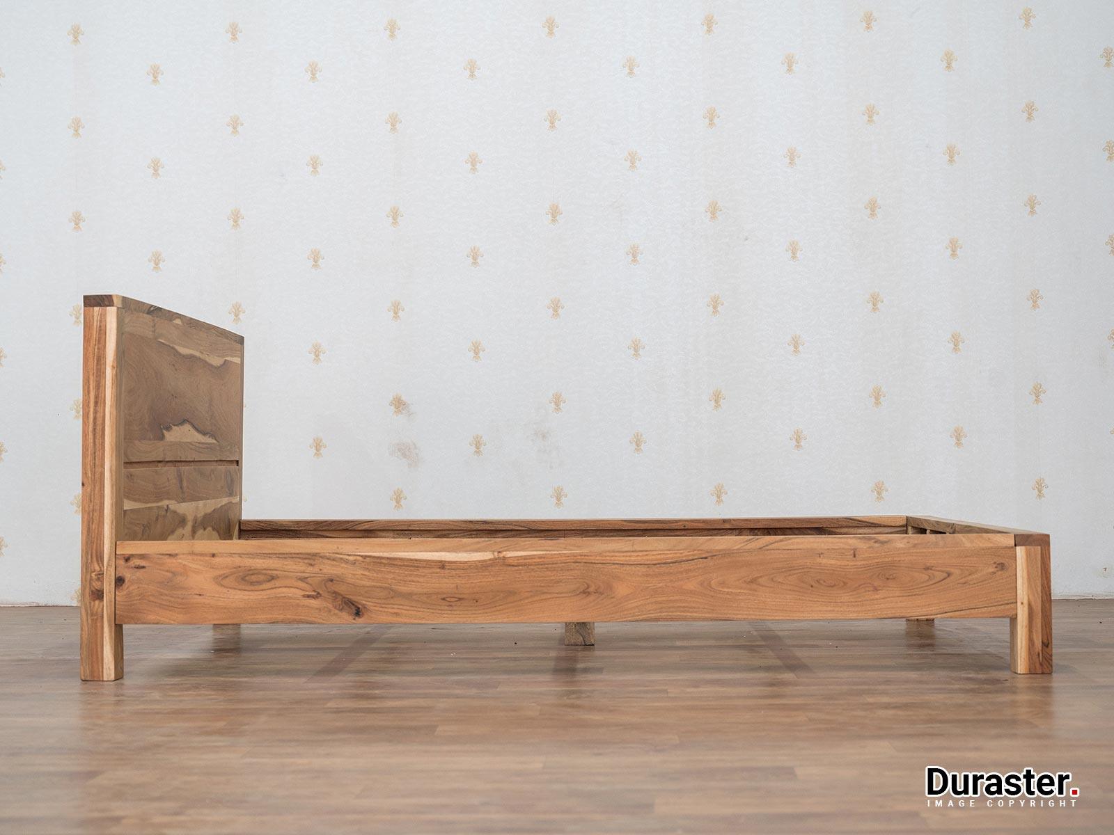 Eternal Minimalist Acacia Wood Bed #1 - Duraster