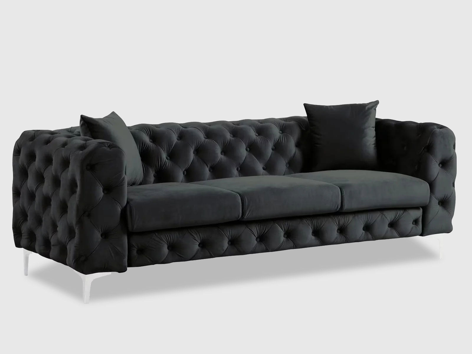 Duraster Chesterfield Vintage Three Seater Sofa #56 - Image 3