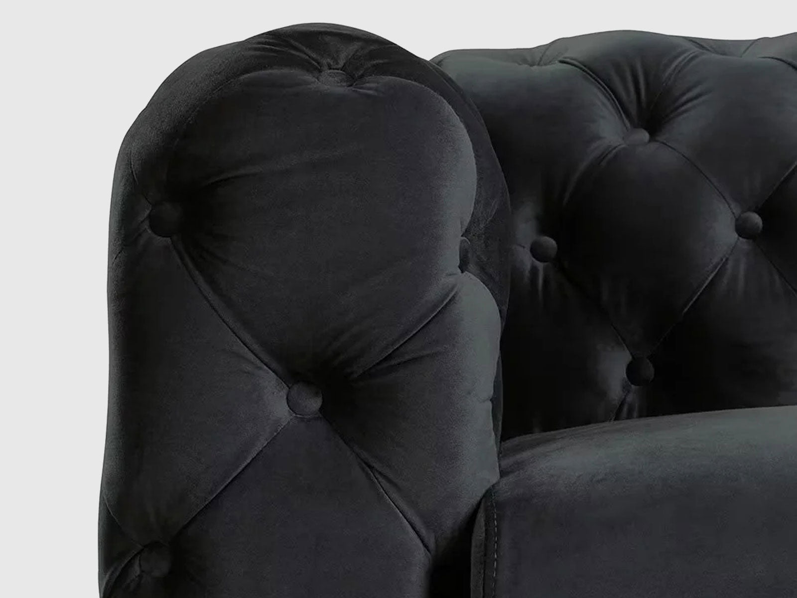 Duraster Chesterfield Vintage Three Seater Sofa #56 - Image 6